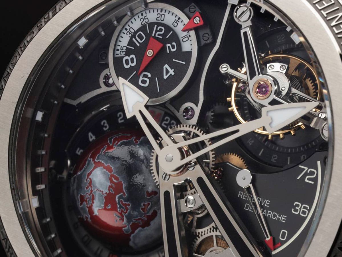 Greubel forsey gmt sport face