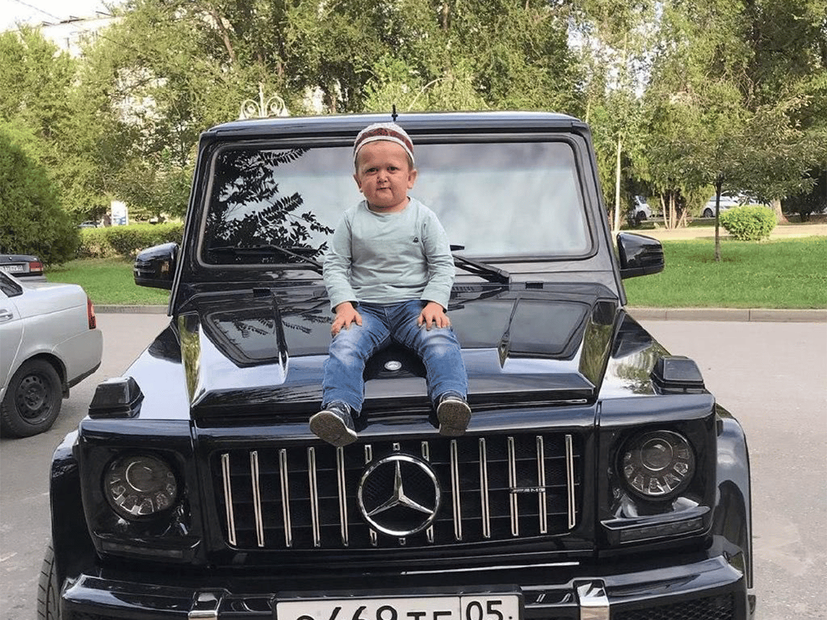 Hasbulla on g wagon