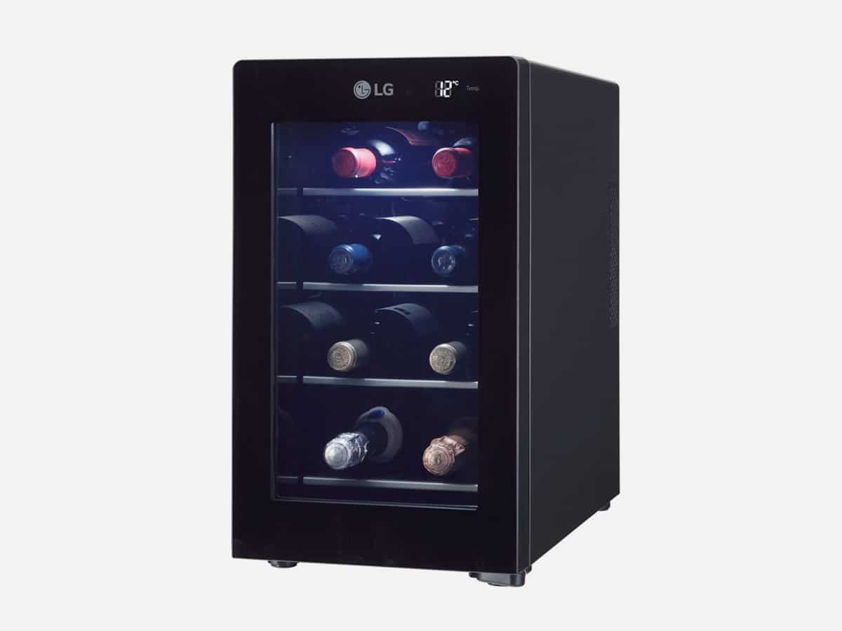 Lg 8 bottle mini wine fridge