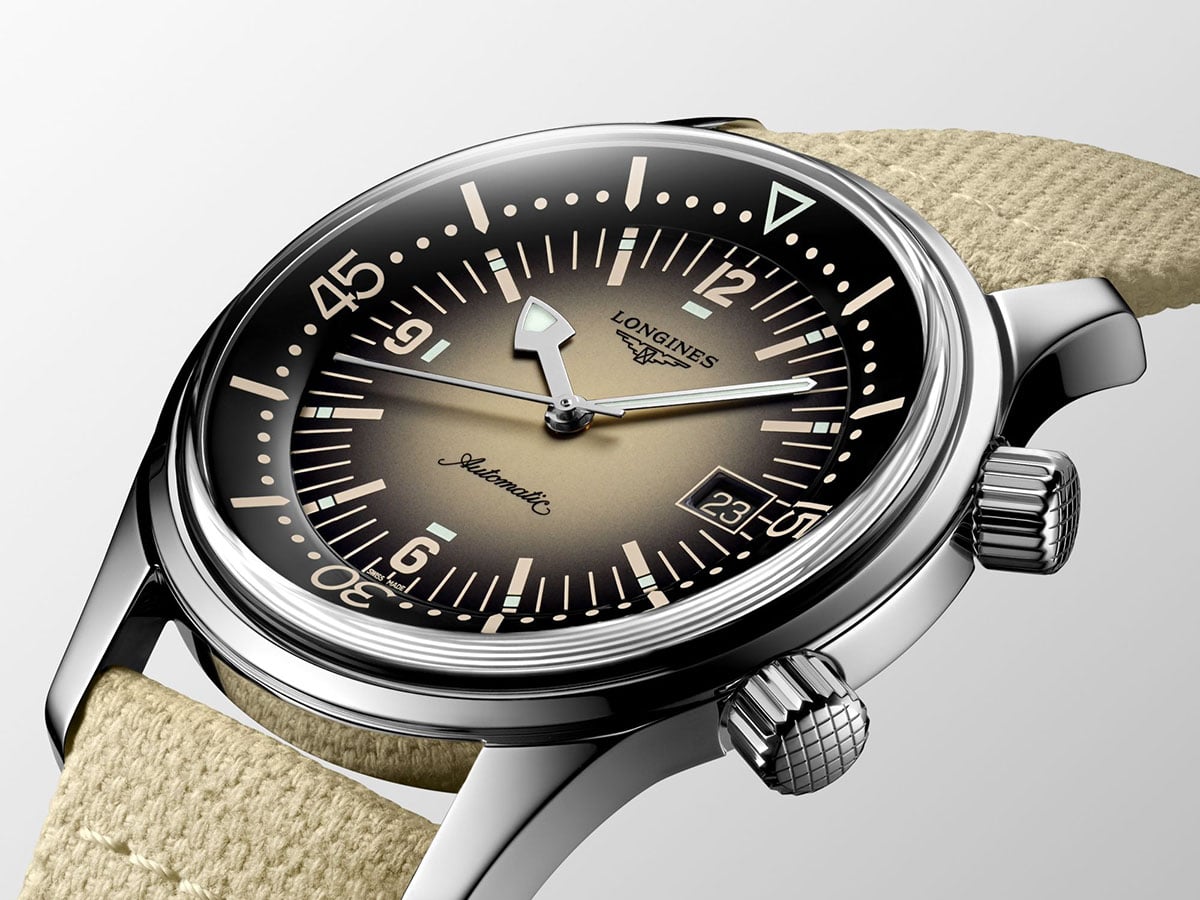 Longines Goes Bold for New Legend Diver 