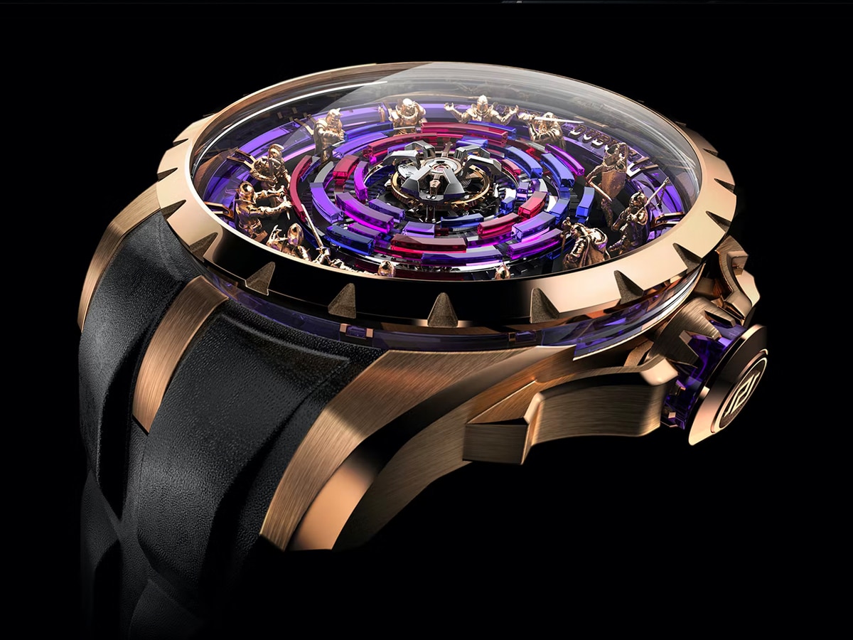 Roger dubuis knights of the round table monotourbillon