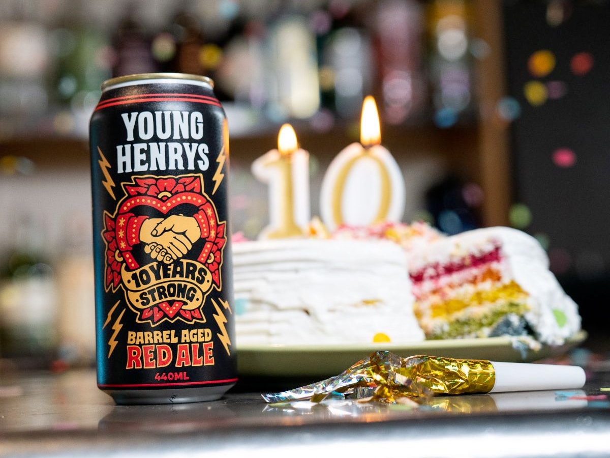 Young henrys launch 10 years strong