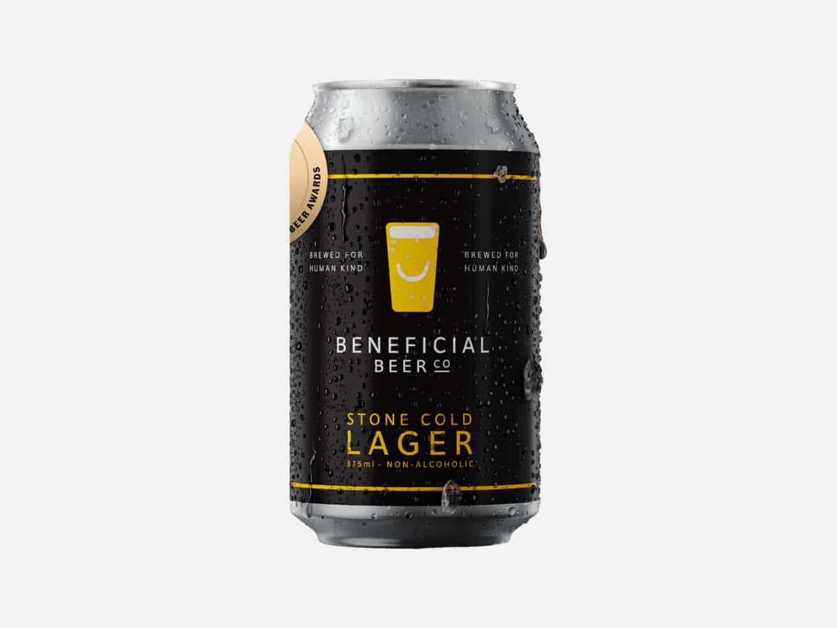 Beneficial beer co stone cold lager