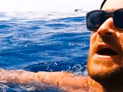Watch the Terrifying Moment a Tiger Shark Attacks YouTuber's ...