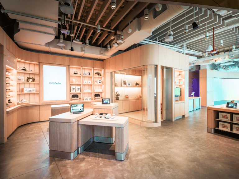 Meta Computer Shop Zuckerberg Opens First Meta Retail Store with Virtual Reality Gaming ...