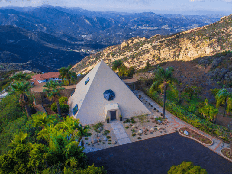 Inside the 3 Million Pyramid House in Malibu Man of Many