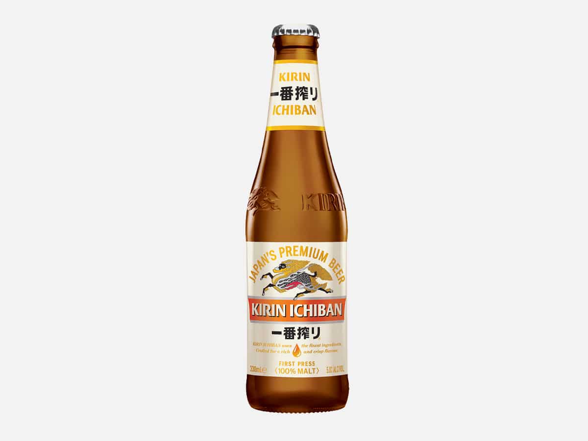 Bierdeckel Beer Mat KIRIN ICHIBAN premium Japanese beer 