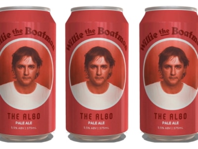 Willie the Boatman Launch Limited Edition 'Young Hot Albo' Pale Ale Cans