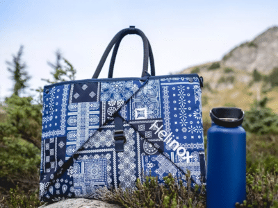 Helinox's 'Blue Bandana' Collection is Camping in Style