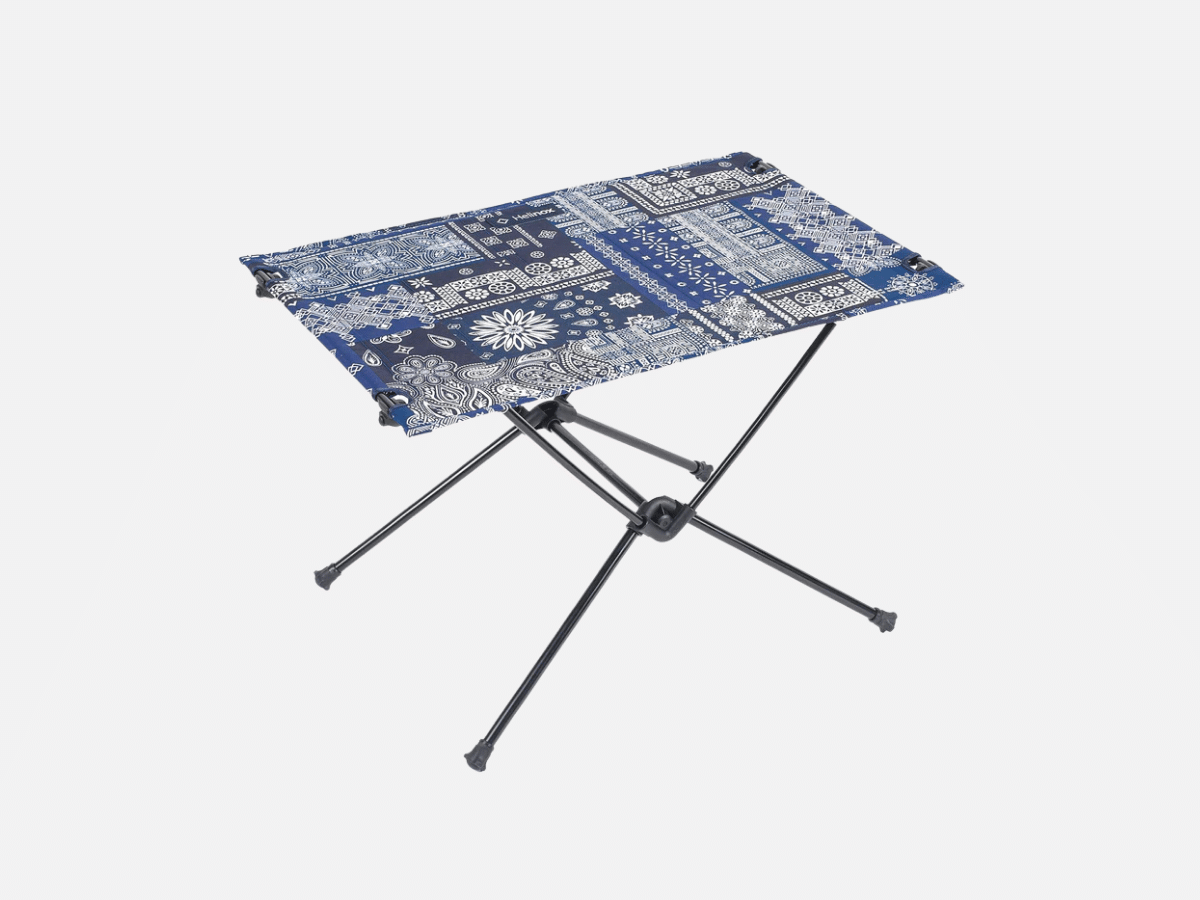 Blue bandana helinox table one