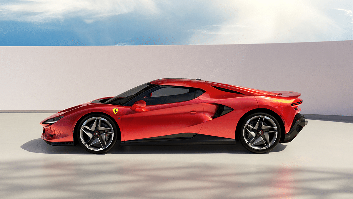 Ferrari sp48 unica side
