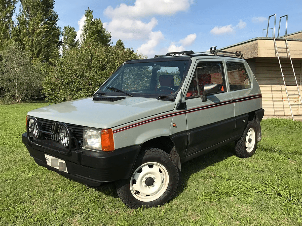 Fiat panda 4x4 front end