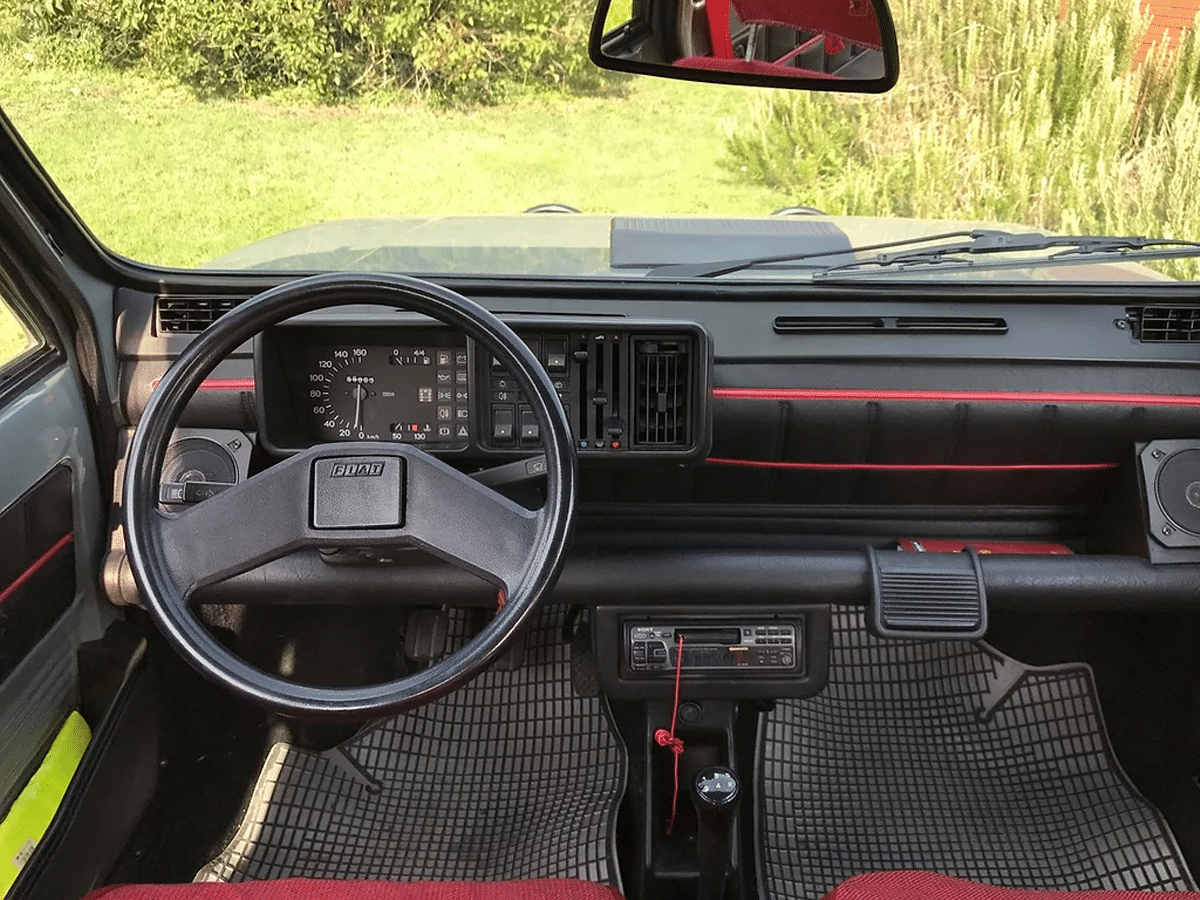 Fiat panda 4x4 interior