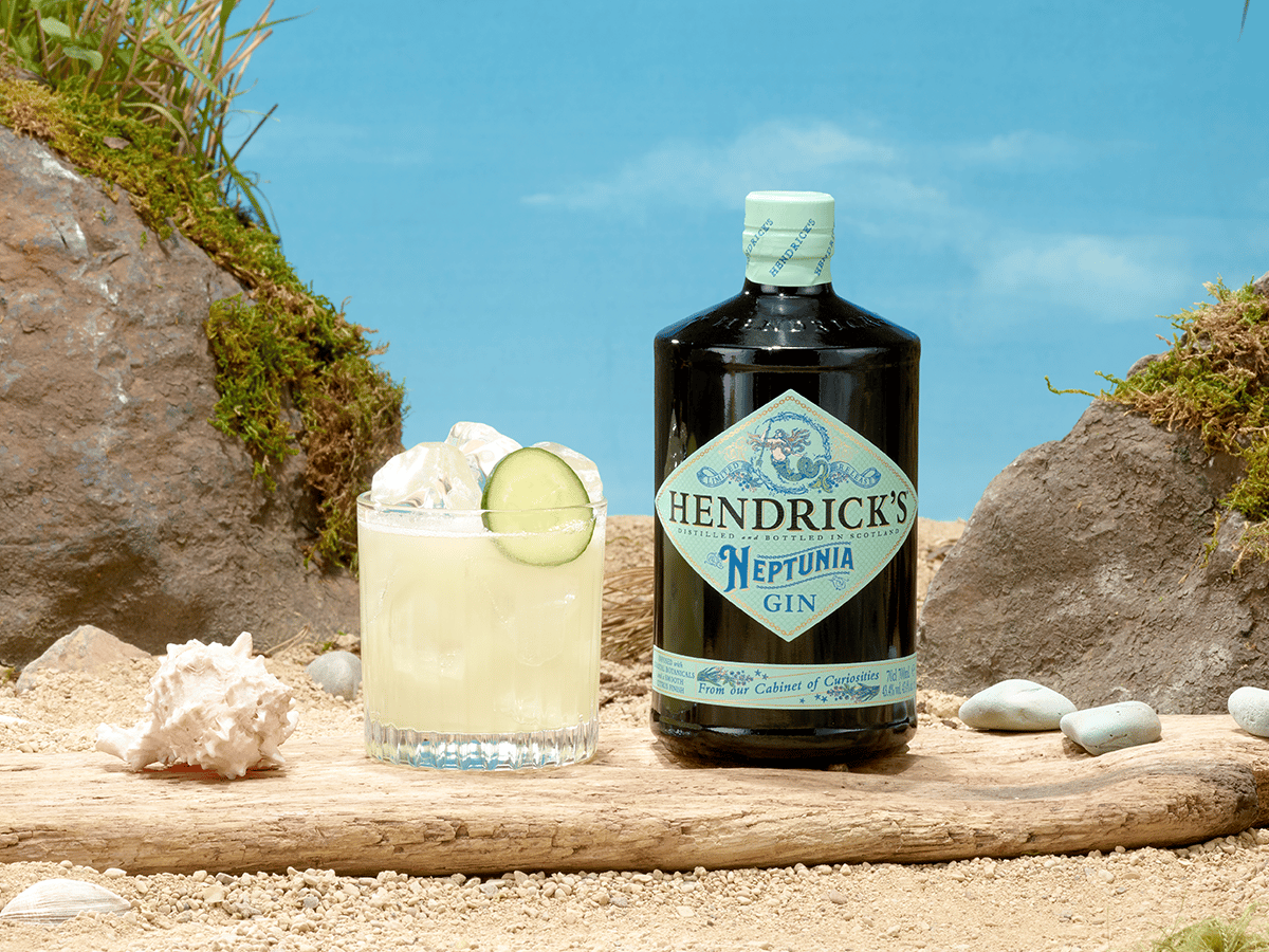 Hendricks neptunia gin cocktail