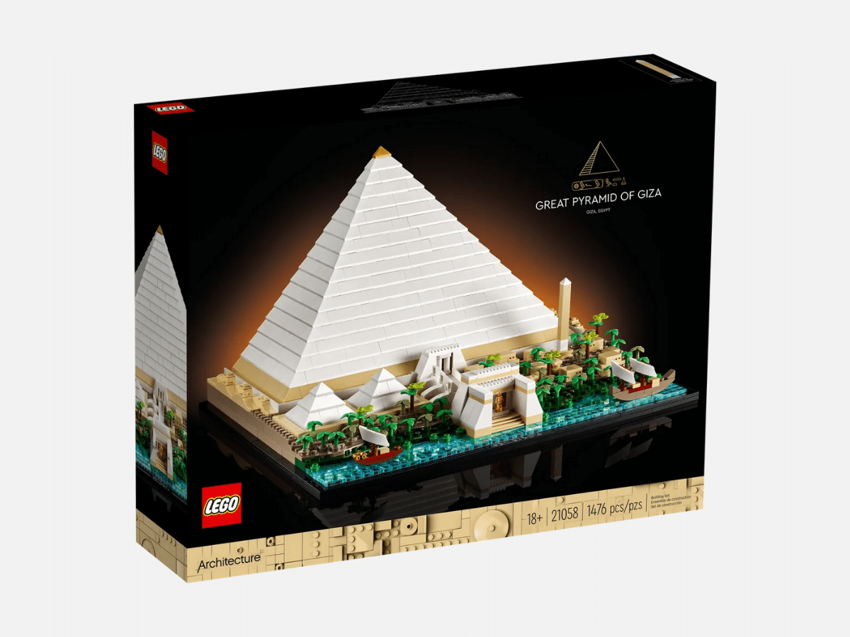Lego pyramid of giza box
