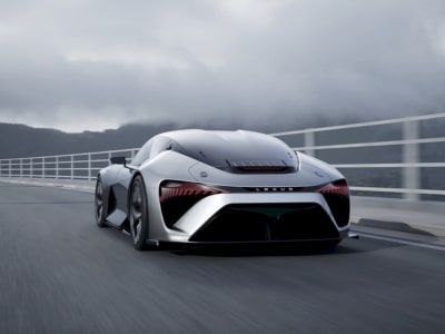 First Look at the Future-Proof Lexus BEV Sport Concept Car