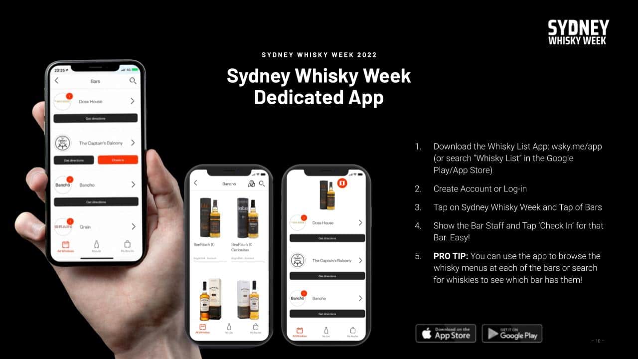 How to Download the Whisky List App