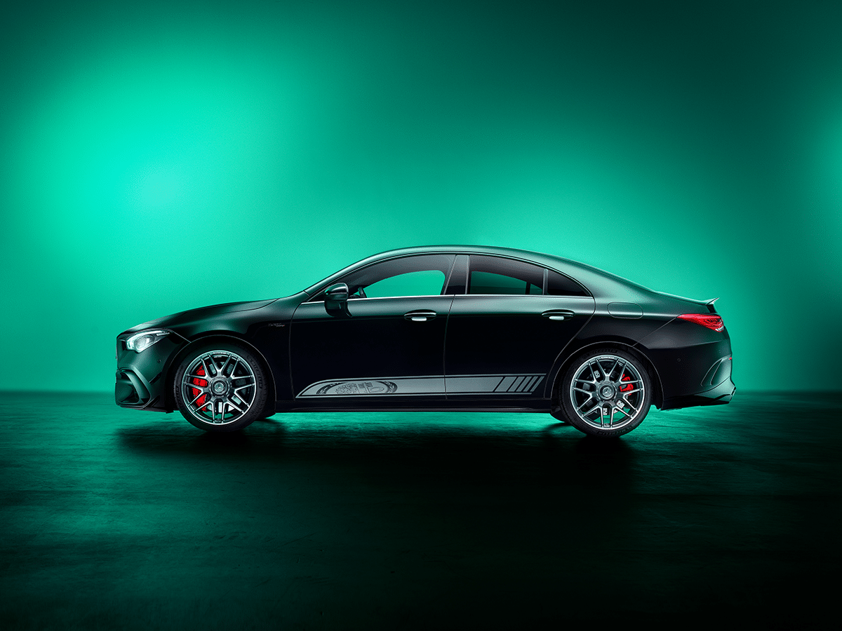 Mercedes amg edition 55 side profile