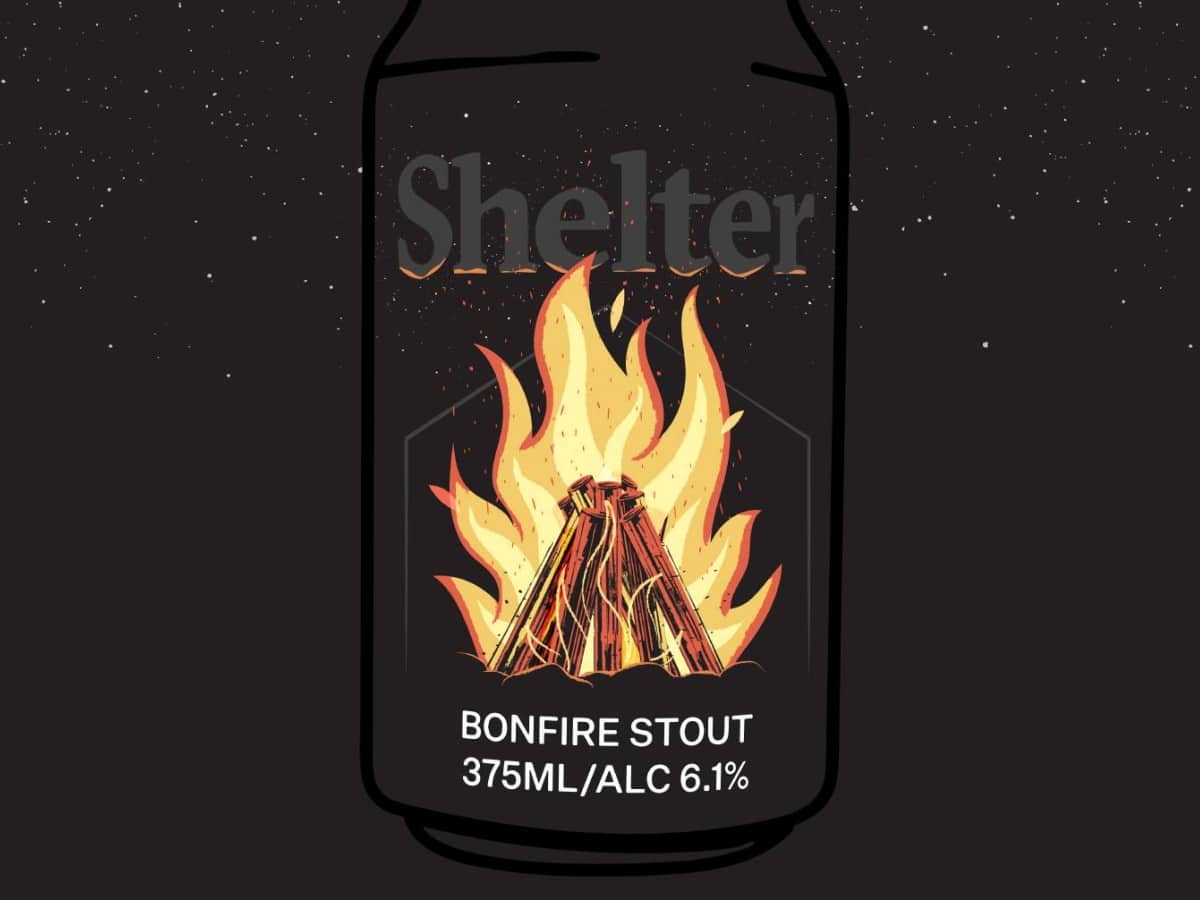Shelter brewing bonfire stout
