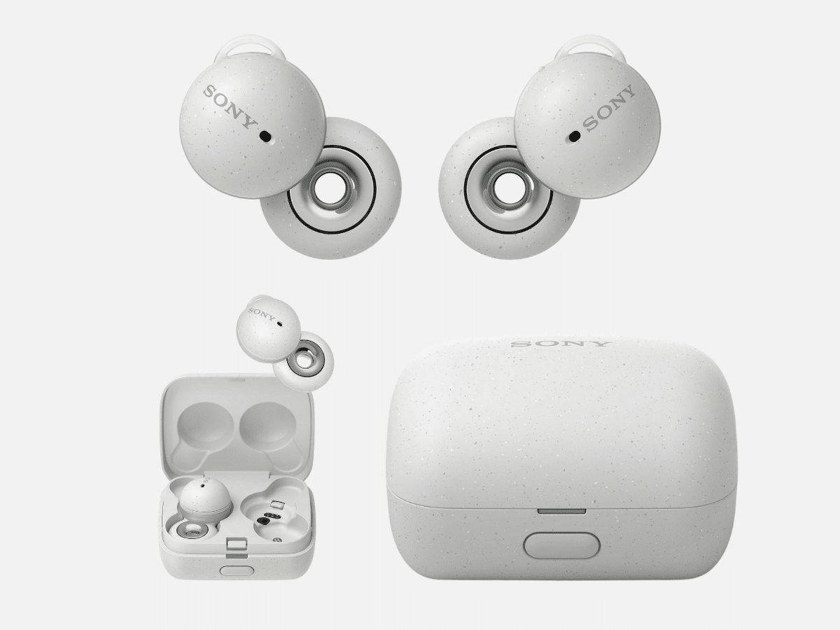 Sony linkbuds in white