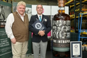 The worlds largest bottle of whisky