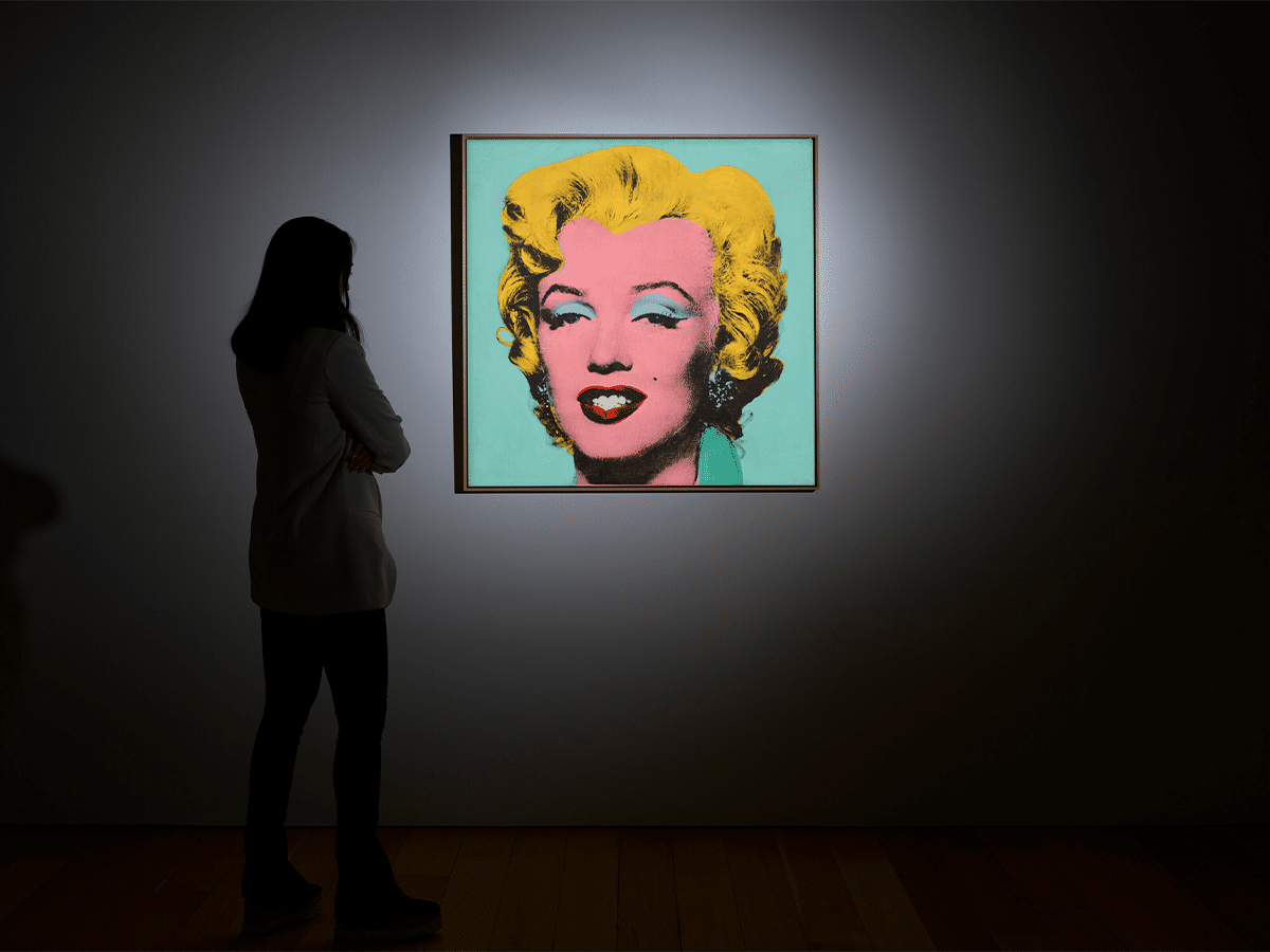 Marilyn monroe andy warhol world record painting