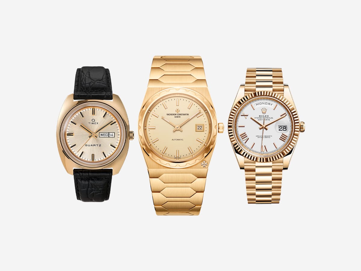 Best gold watches for men
