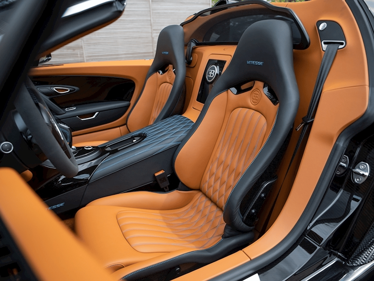 Bugatti veyron vitesse seats