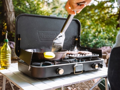 Coleman's 1900 3-in-1 Stove Makes For One Happy Camper
