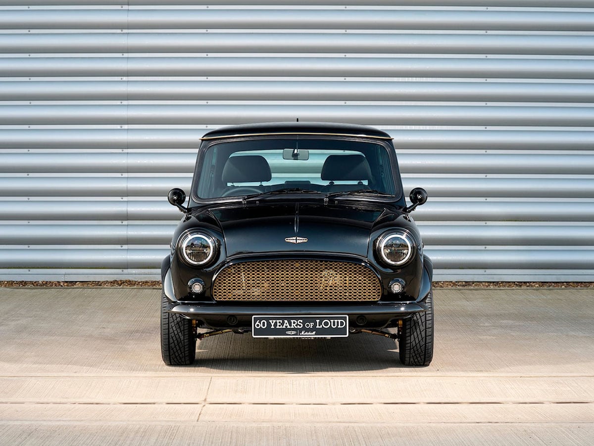 David brown auto and marshall mini cooper front