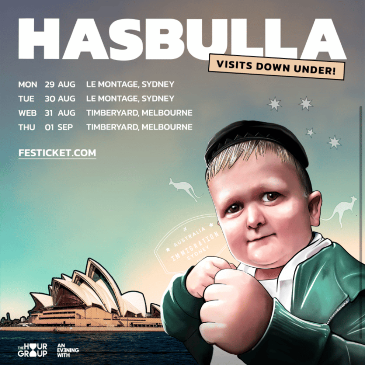 Hasbulla australia tour