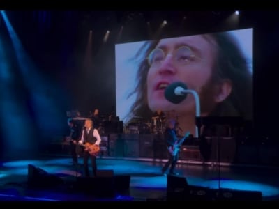 WATCH: John Lennon and Paul McCartney Reunite For Glastonbury 2022