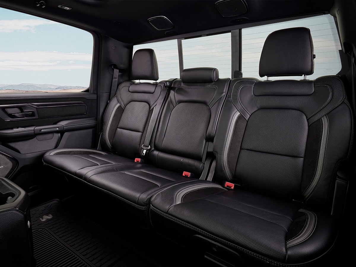 Ram 1500 trx rear seats