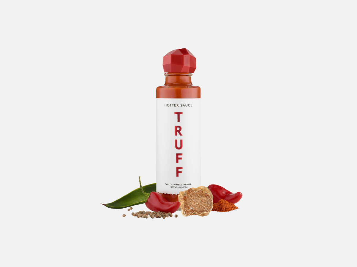 Truff white hotter hot sauce