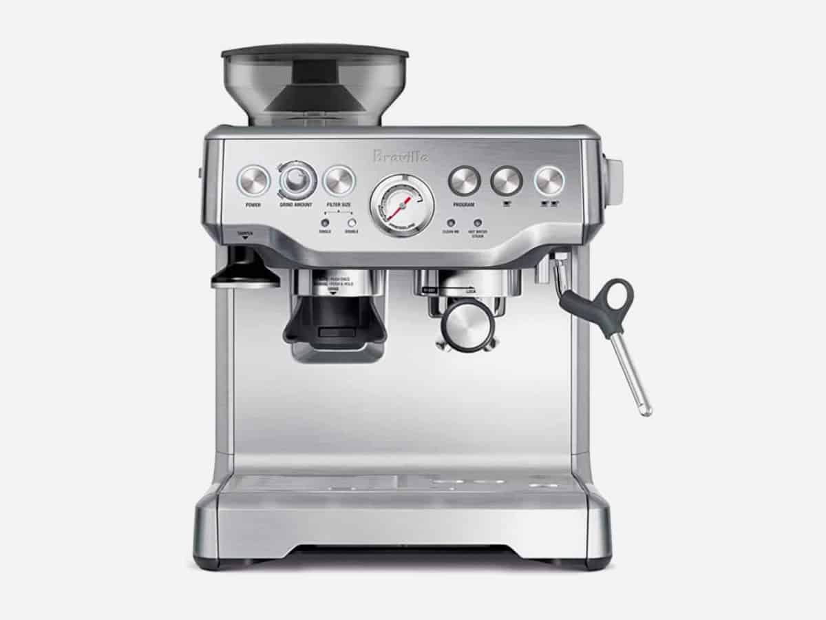 1 breville the barista express espresso machine bes870xl