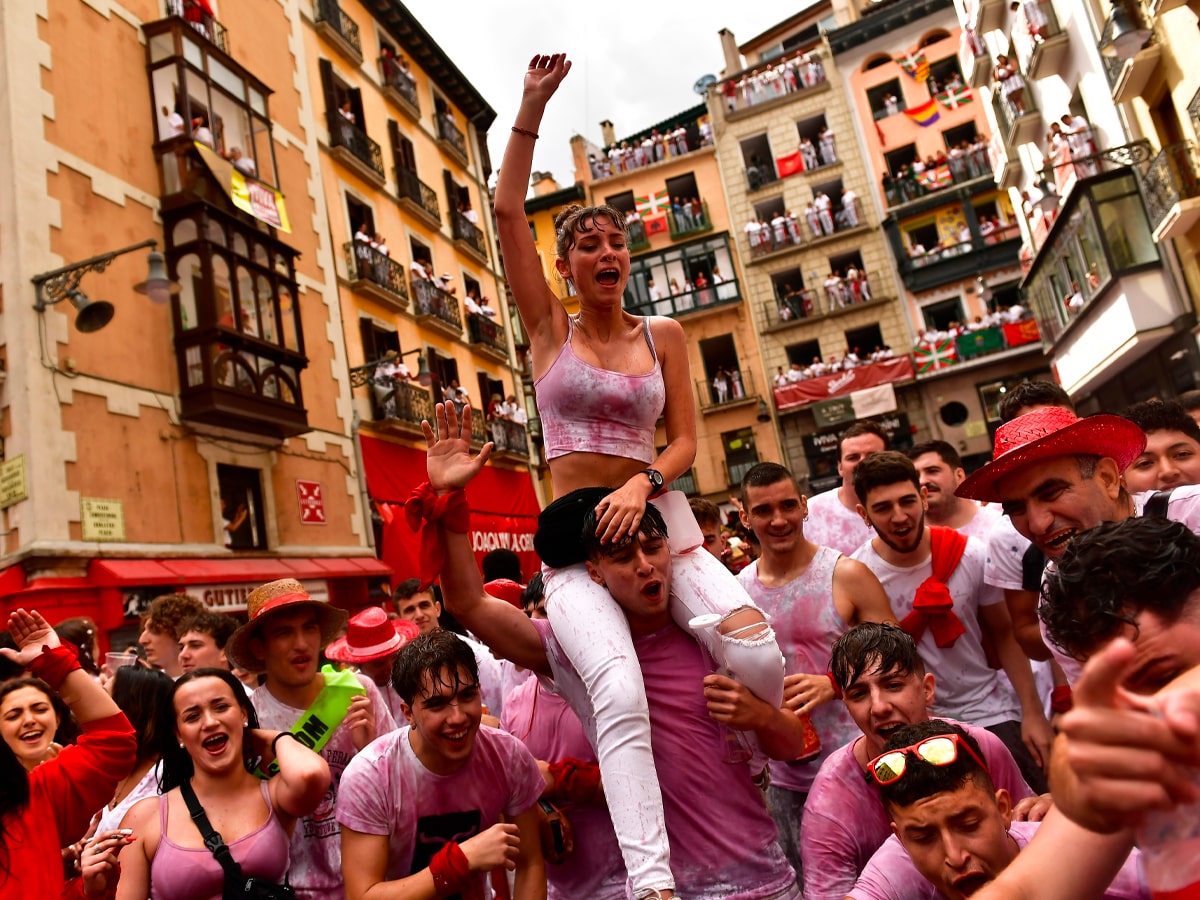 In photos: Running of the bulls at Spain's festival of San Fermin -  All Photos 