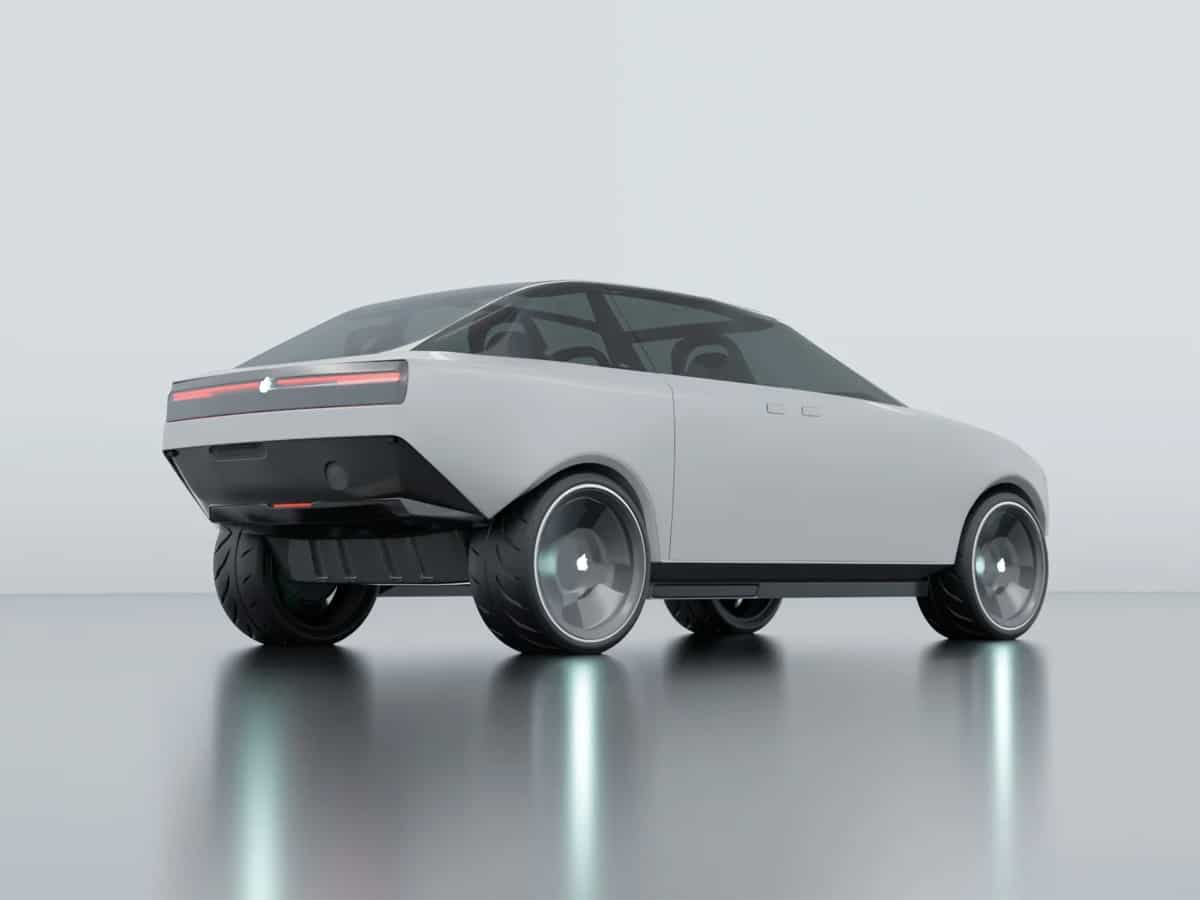 Apple x lamborghini car rear end Apple x lamborghini car rear end