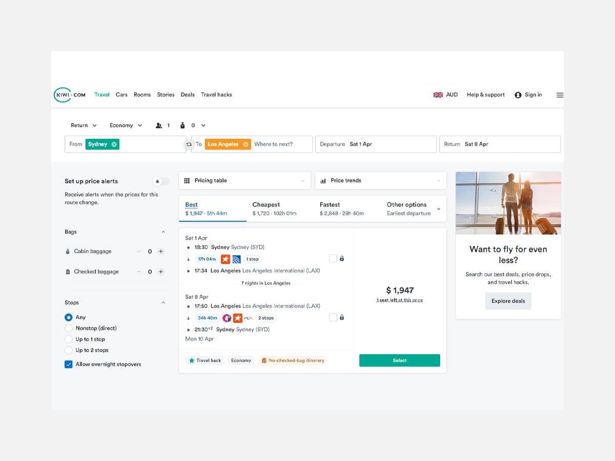 Best skyscanner alternatives kiwi com