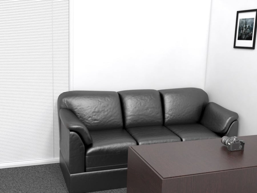 Casting couch zoom background