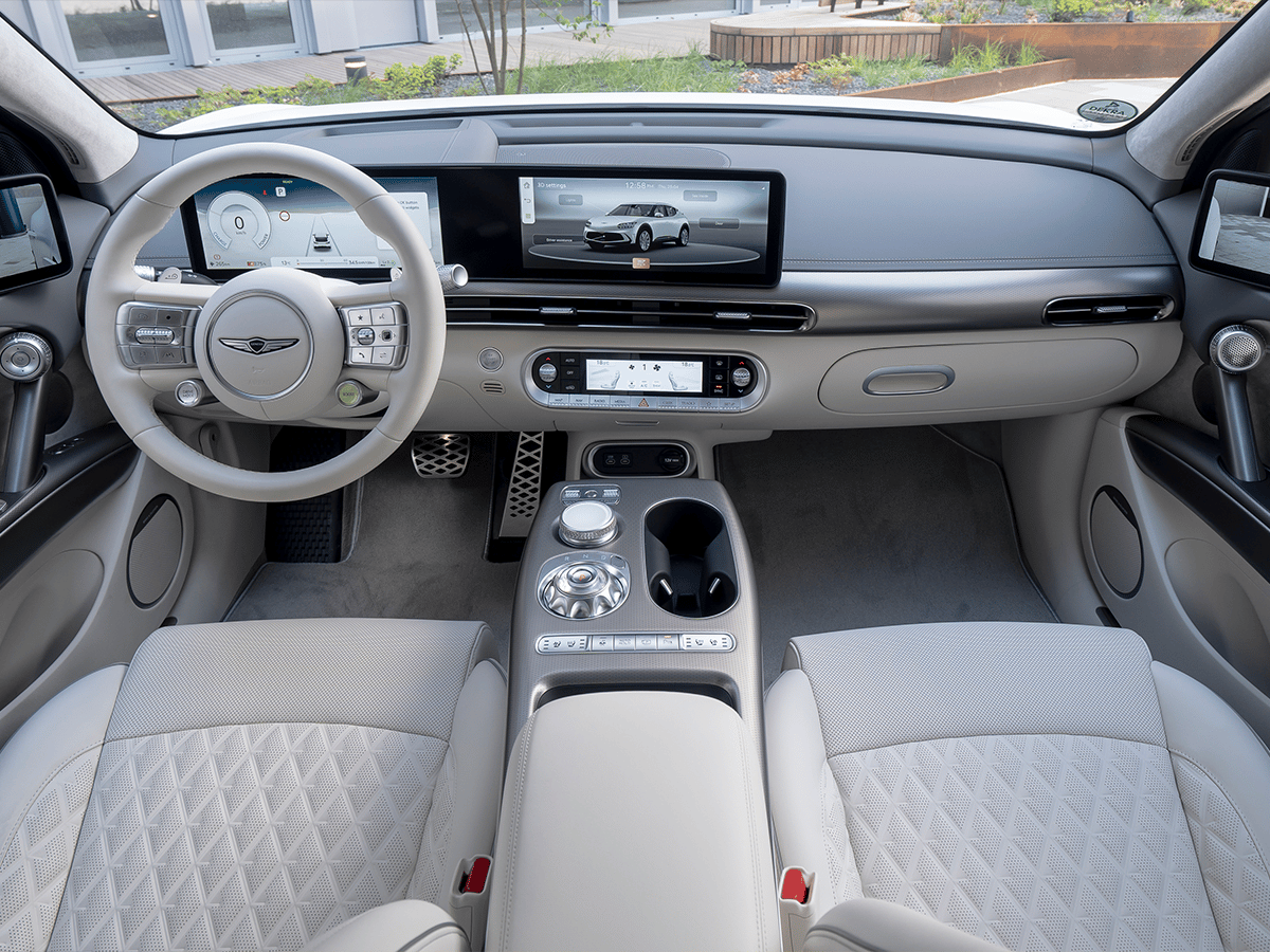 Genesis gv60 interior dashboard