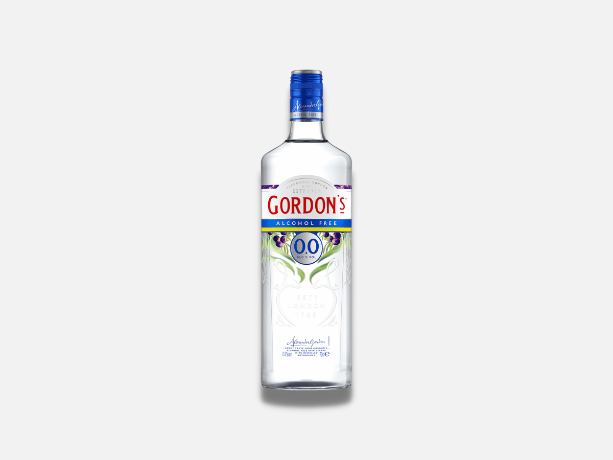 Gordons alcohol free