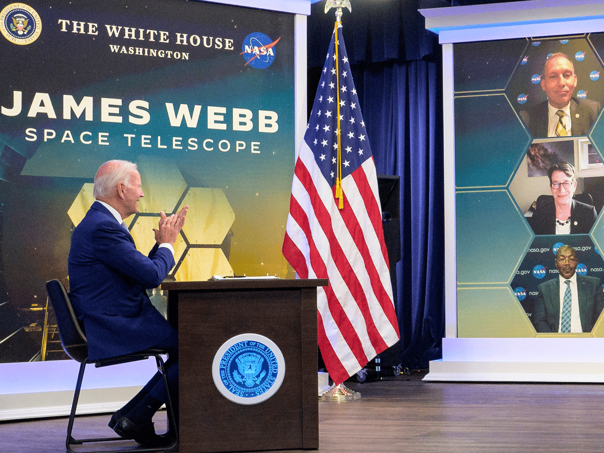 Joe biden james webb space telescope
