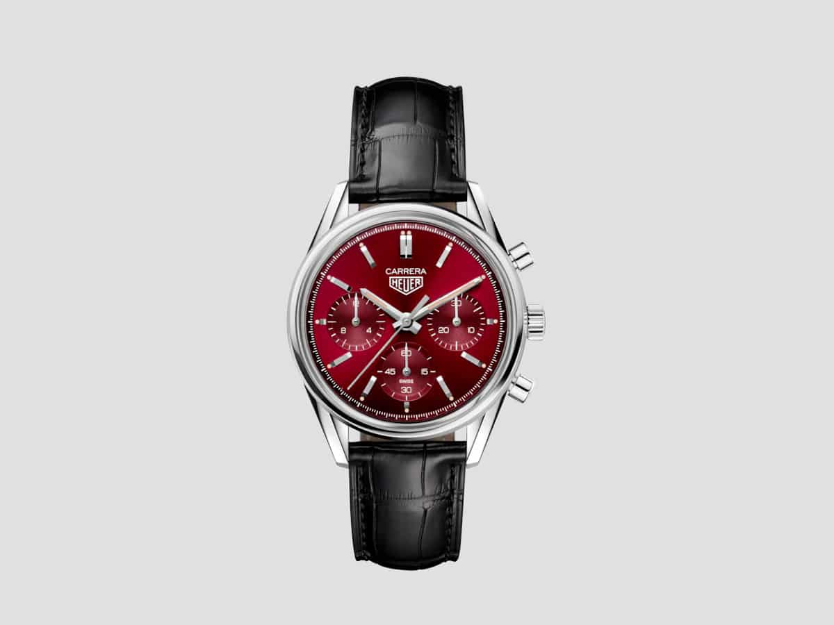 Tag heuer carrera red dial limited edition 2