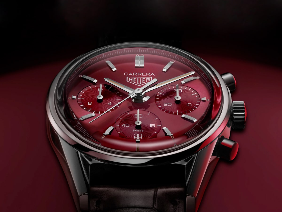 Tag heuer carrera red dial limited edition 4