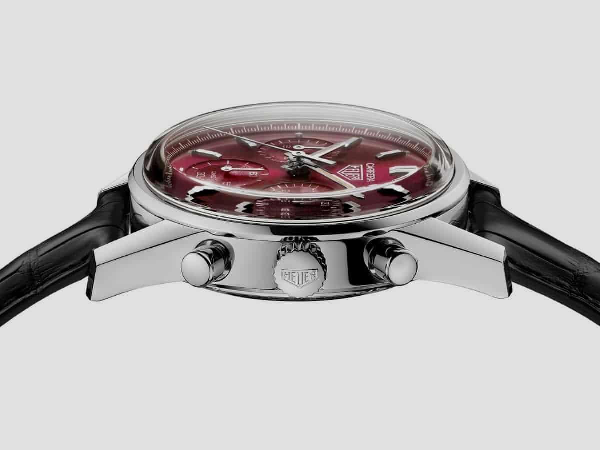 Tag heuer carrera red dial limited edition 7