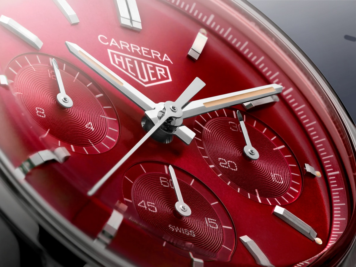 Tag heuer carrera red dial limited edition