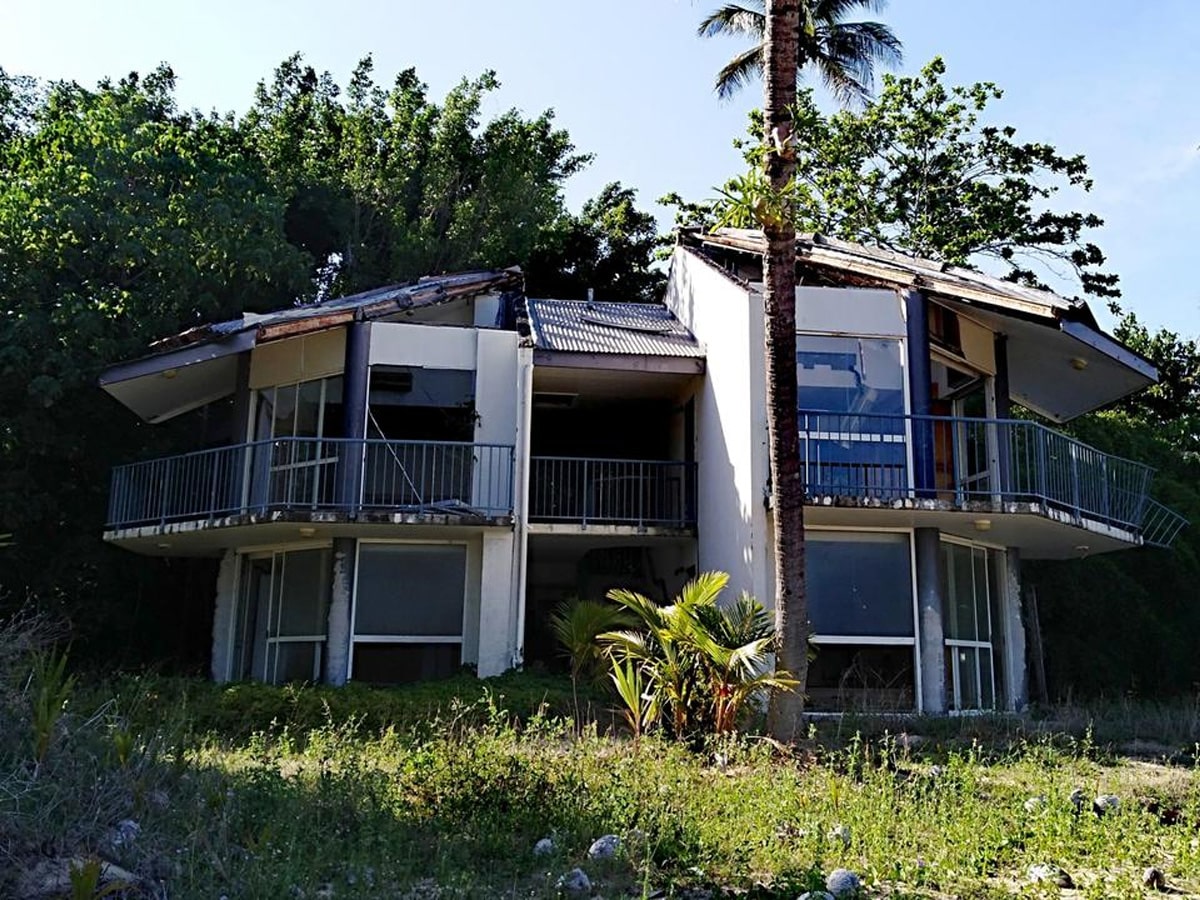 Dunk island resort after cyclone
