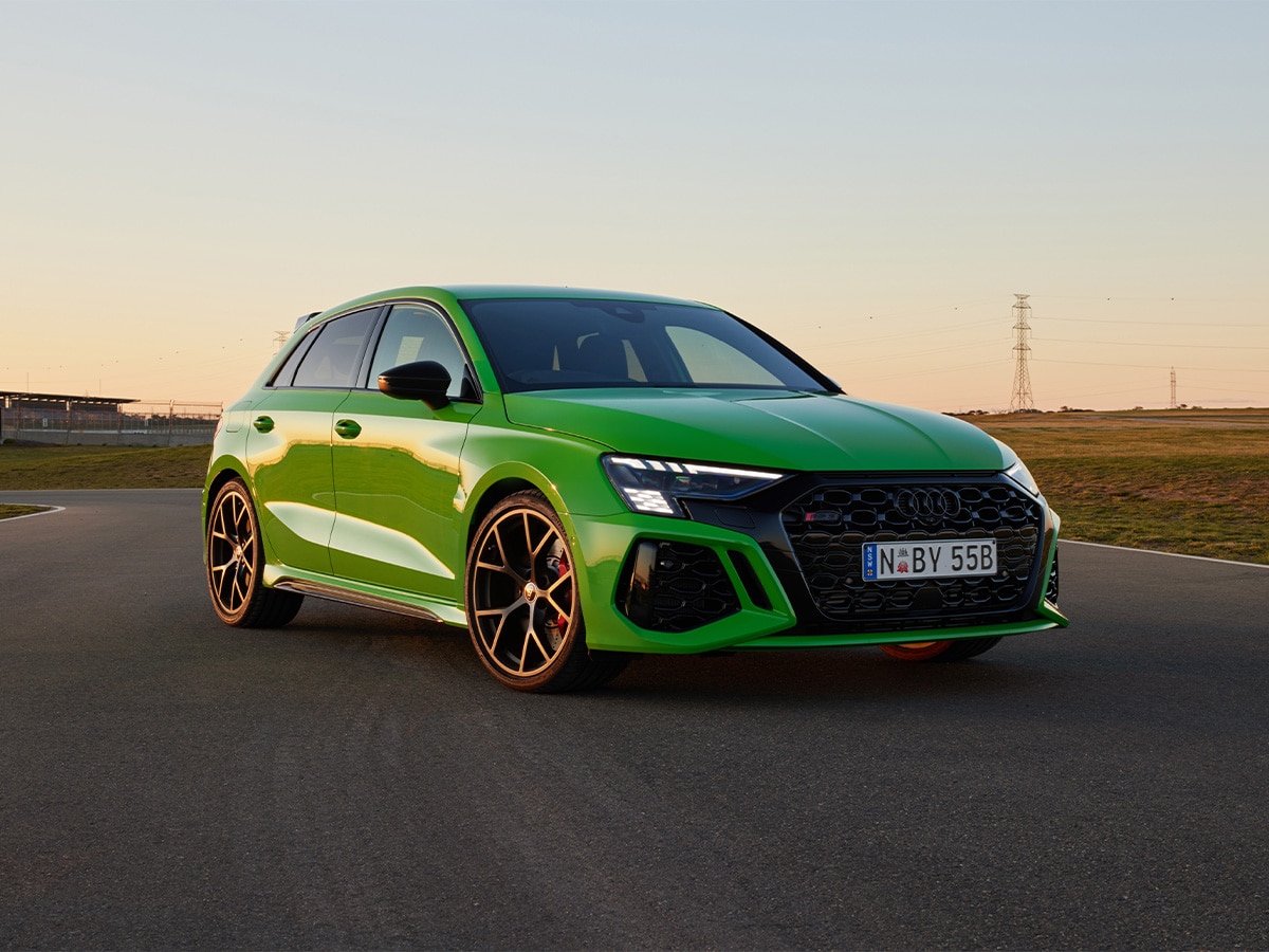 2023 audi rs3 green review