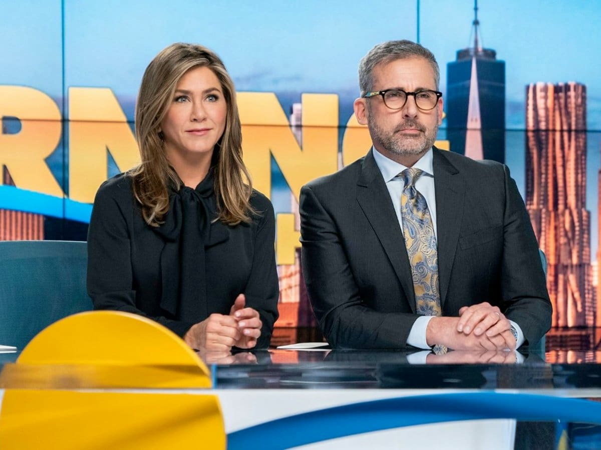Jennifer Anniston and Steve Carrell in 'The Morning Show' (2021) | Image: Apple TV+