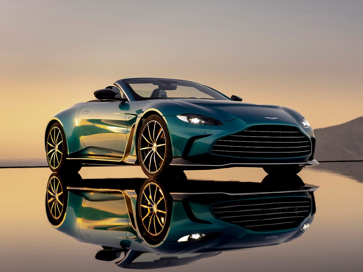 Aston martin v12 vantage roadster front end
